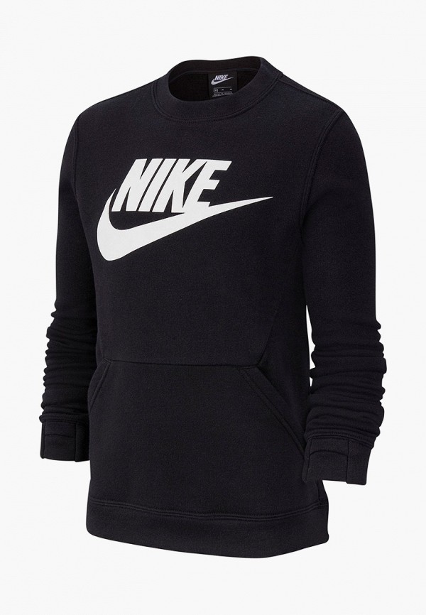 

Свитшот Nike, Черный, SPORTSWEAR CLUB FLEECE BIG KIDS' (BOYS') CREW