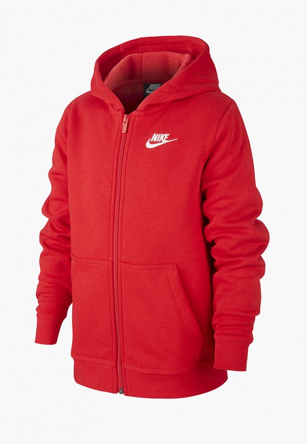 

Толстовка Nike, Красный, SPORTSWEAR BIG KIDS' (BOYS') FULL-ZIP HOODIE