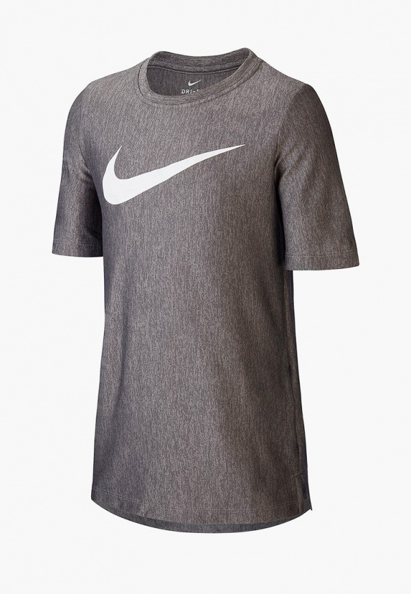 

Футболка спортивная Nike, Серый, Dri-FIT Boys' Short-Sleeve Training Top