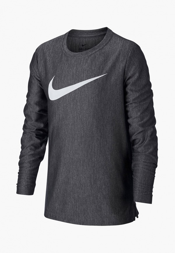 

Лонгслив спортивный Nike, Серый, Dri-FIT Boys' Long-Sleeve Training Top