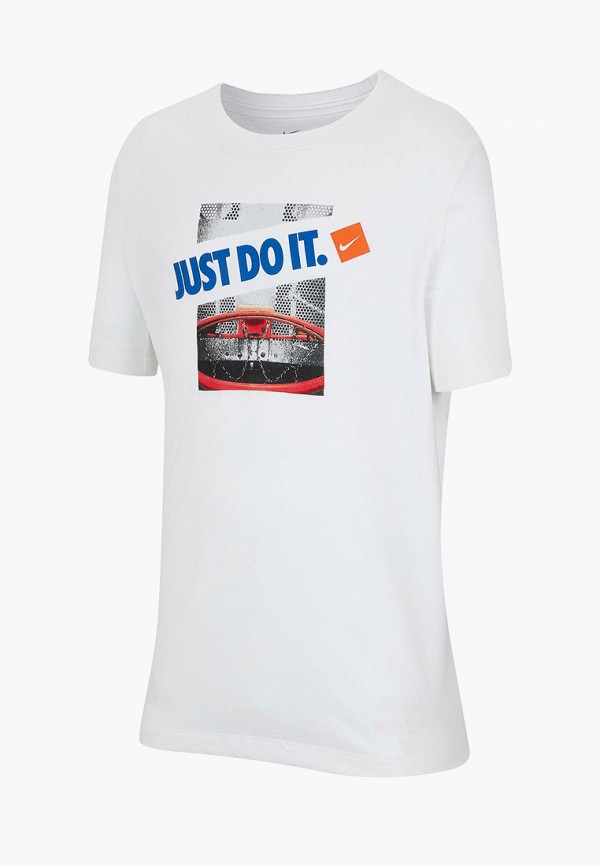 

Футболка Nike, Белый, DRI-FIT BOYS' BASKETBALL T-SHIRT