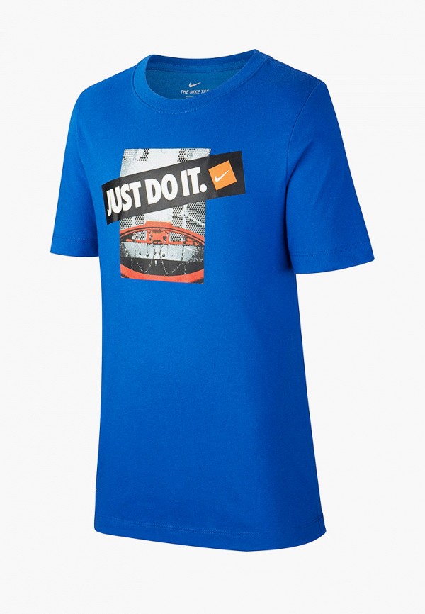 

Футболка Nike, Синий, DRI-FIT BOYS' BASKETBALL T-SHIRT