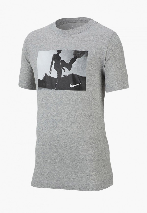 

Футболка Nike, Серый, DRI-FIT BOYS' TRAINING T-SHIRT