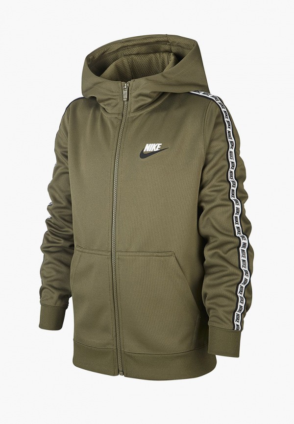 

Толстовка Nike, Хаки, B NSW REPEAT FZ POLY HOOD
