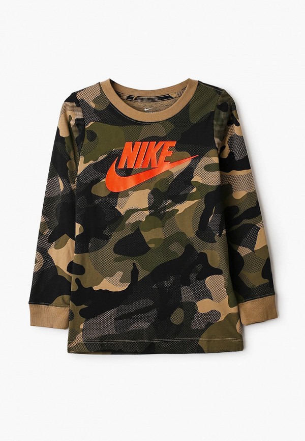 

Лонгслив Nike, Хаки, B NSW TEE AOP CAMO