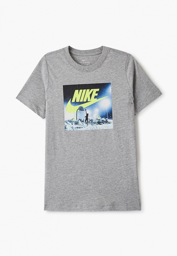 

Футболка Nike, Серый, Sportswear Big Kids' (Boys') T-Shirt
