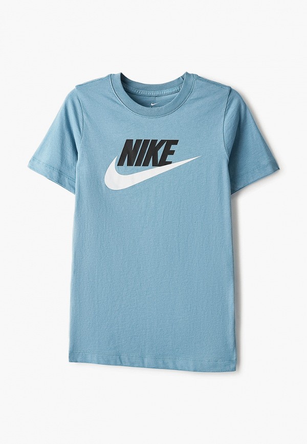 

Футболка Nike, Бирюзовый, B NSW TEE FUTURA ICON TD