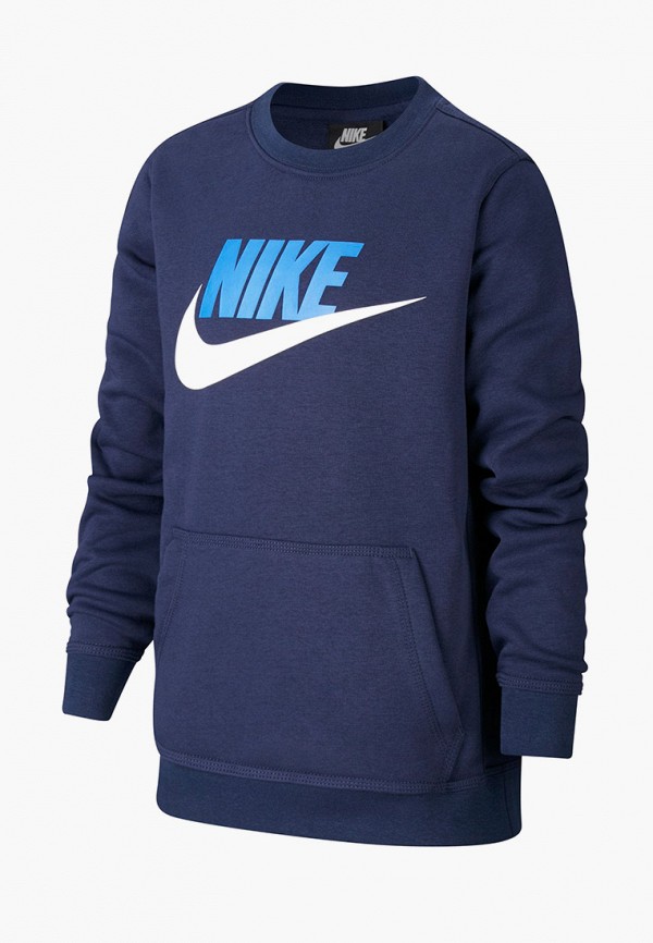 

Свитшот Nike, Синий, B NSW CLUB + HBR CREW