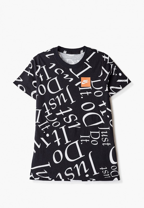 

Футболка Nike, Черный, B NSW TEE AOP JDIY