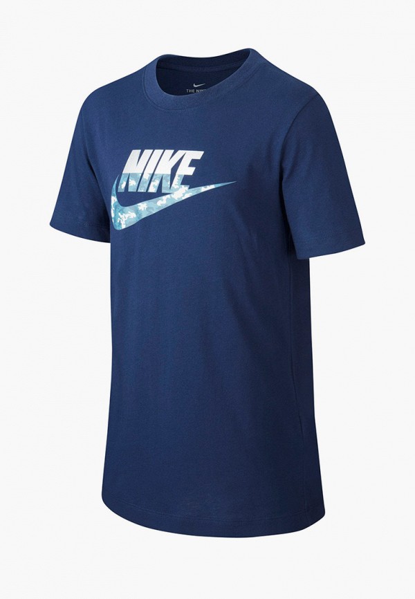 

Футболка Nike, Синий, B NSW TEE FUTURA CAMO