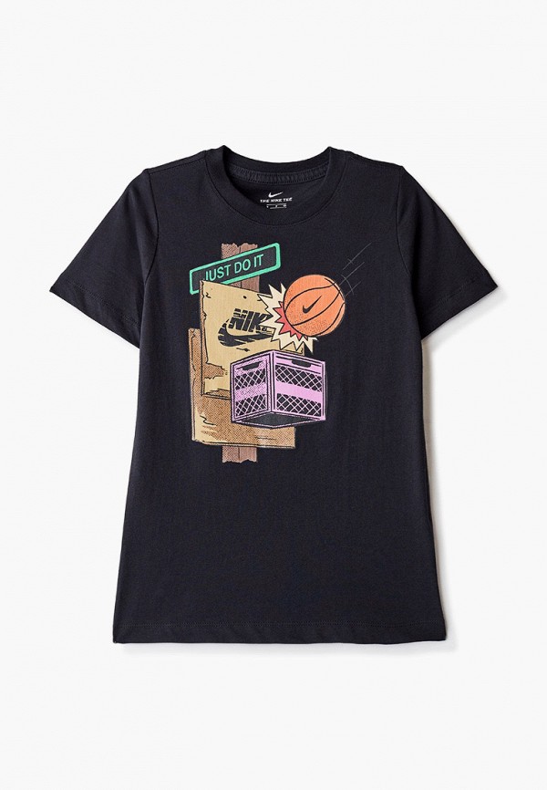 

Футболка Nike, Черный, B NSW TEE BBALL STREET