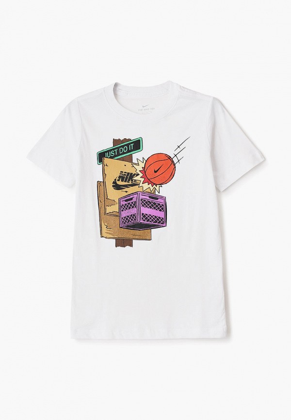 

Футболка Nike, Белый, B NSW TEE BBALL STREET
