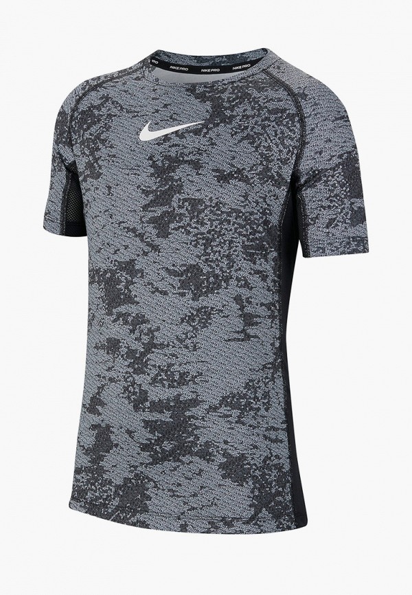 

Футболка спортивная Nike, Серый, B NP SS FTTD AOP TOP
