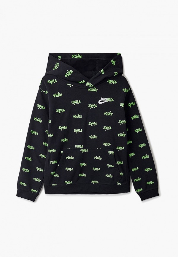 

Худи Nike, Черный, B NSW SCRIPT AOP PO