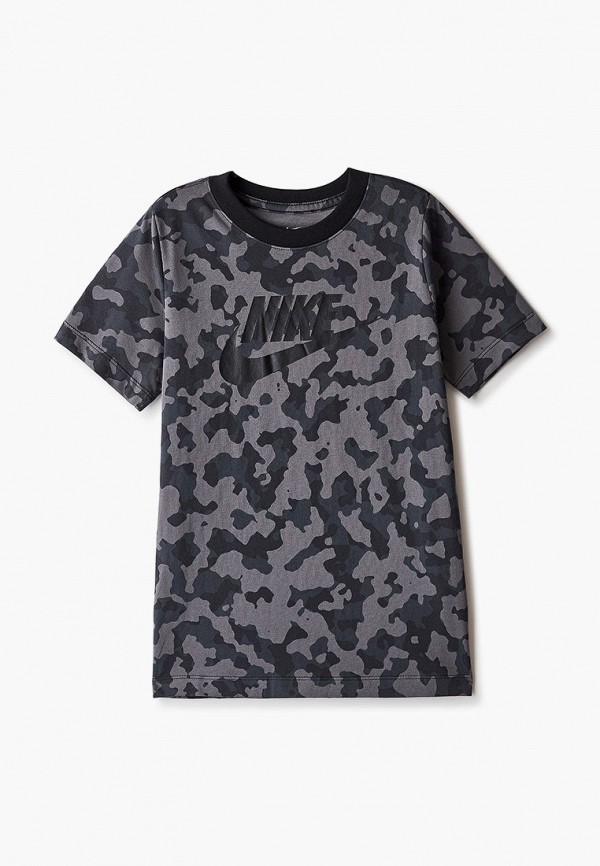

Футболка Nike, Серый, B NSW TEE FUTURA HBR AOP
