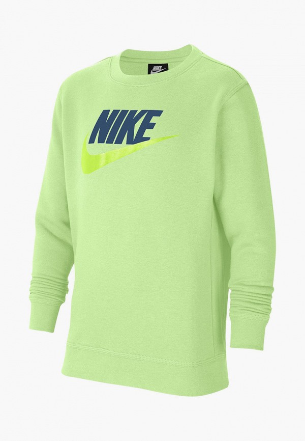 

Свитшот Nike, Зеленый, B NSW CLUB + HBR CREW 2