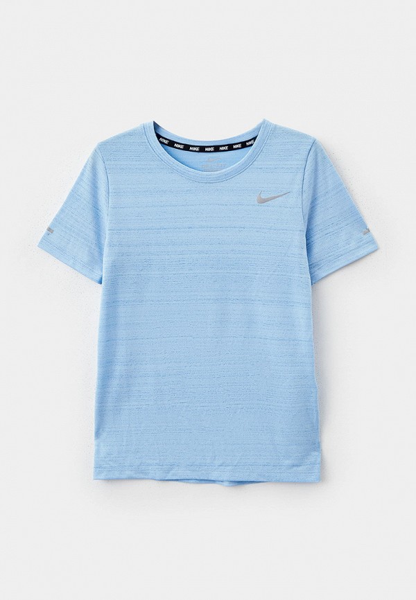 

Футболка спортивная Nike, Голубой, B NK DF MILER