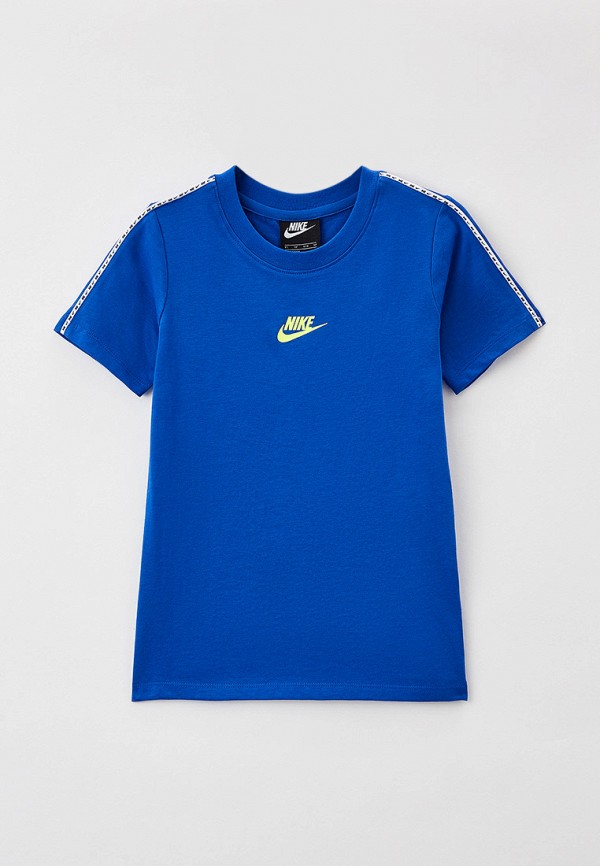 

Футболка Nike, Синий, B NSW REPEAT TEE SS