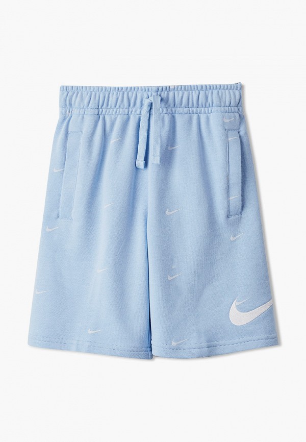 

Шорты спортивные Nike, Голубой, B NSW SWOOSH FT SHORT