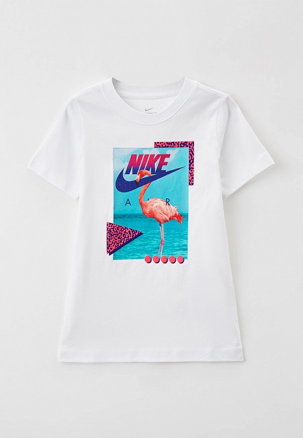 

Футболка Nike, Белый, B NSW TEE BEACH FLAMINGO PHOTO