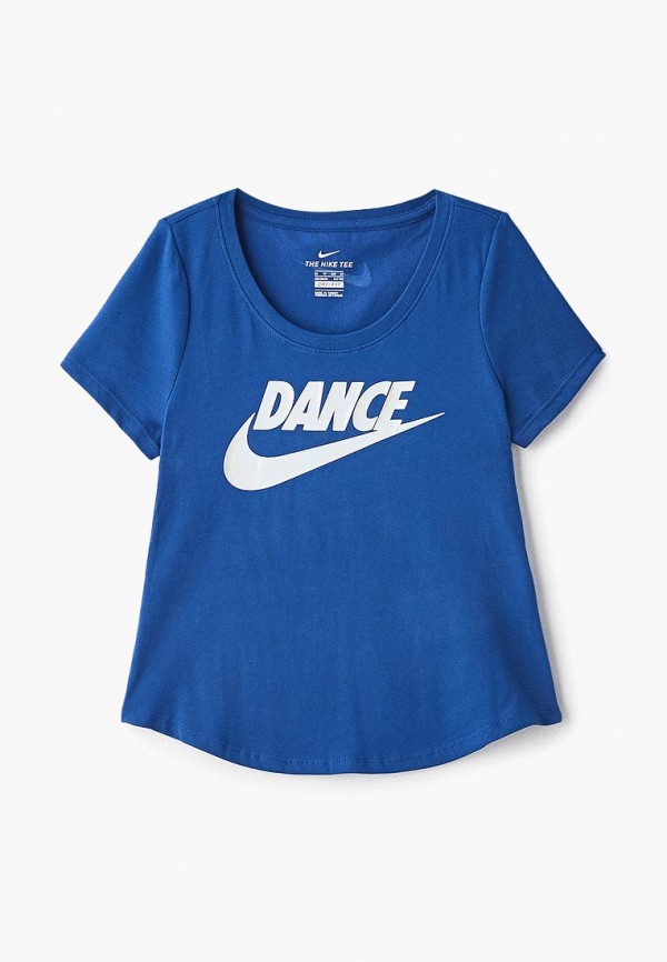

Футболка спортивная Nike, DRI-FIT BIG KIDS' (GIRLS') T-SHIRT, Синий