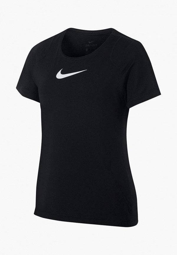 

Футболка спортивная Nike, Черный, PRO BIG KIDS' (GIRLS') SHORT-SLEEVE TOP