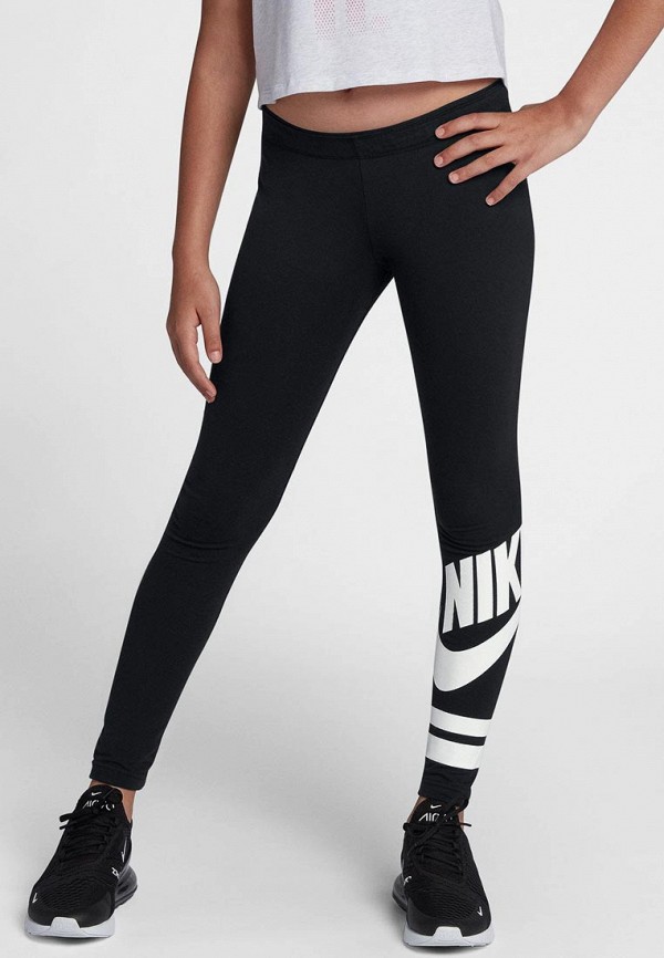 

Леггинсы Nike, Черный, SPORTSWEAR GIRLS' GRAPHIC LEGGINGS