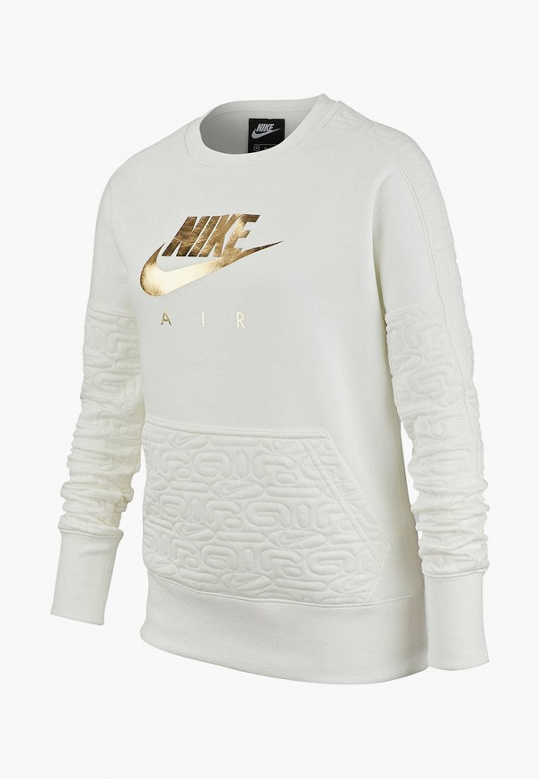 

Свитшот Nike, Белый, Air Girls' Long-Sleeve Fleece Top