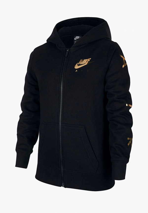 

Толстовка Nike, Черный, AIR GIRLS' FULL-ZIP FLEECE JACKET