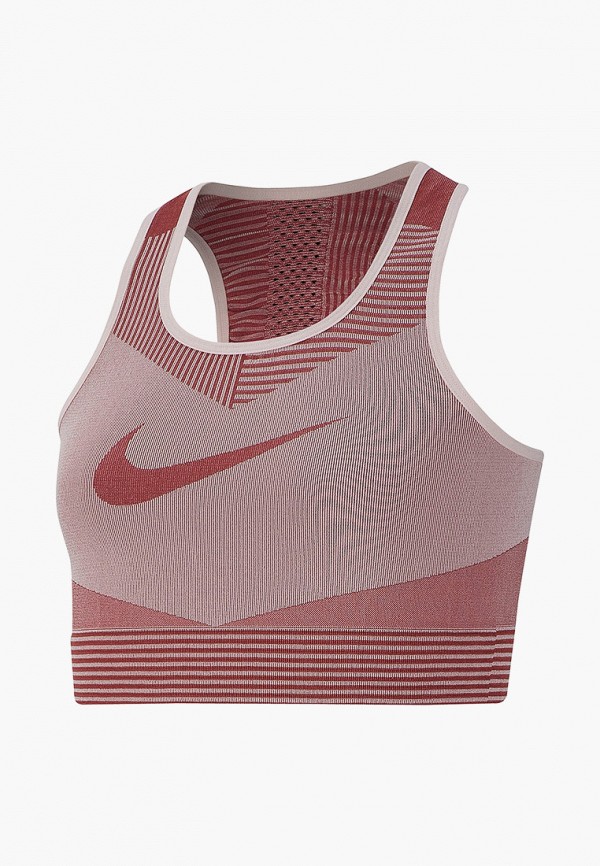 

Топ спортивный Nike, Розовый, FE/NOM Big Kids' (Girls') Seamless Sports Bra
