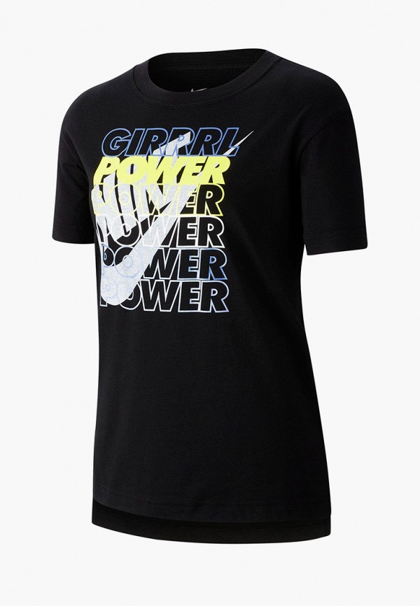 

Футболка Nike, Черный, G NSW TEE DPTL GIRL POWER