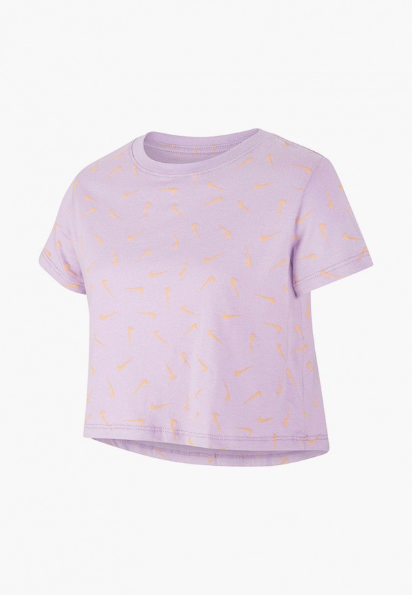 

Футболка Nike, Фиолетовый, G NSW TEE CROP SWOOSHFETTI