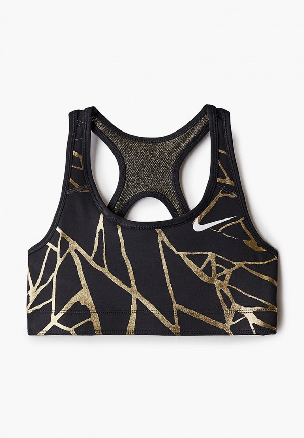 

Топ спортивный Nike, Черный, G NK SWOOSH REV AOP BRA