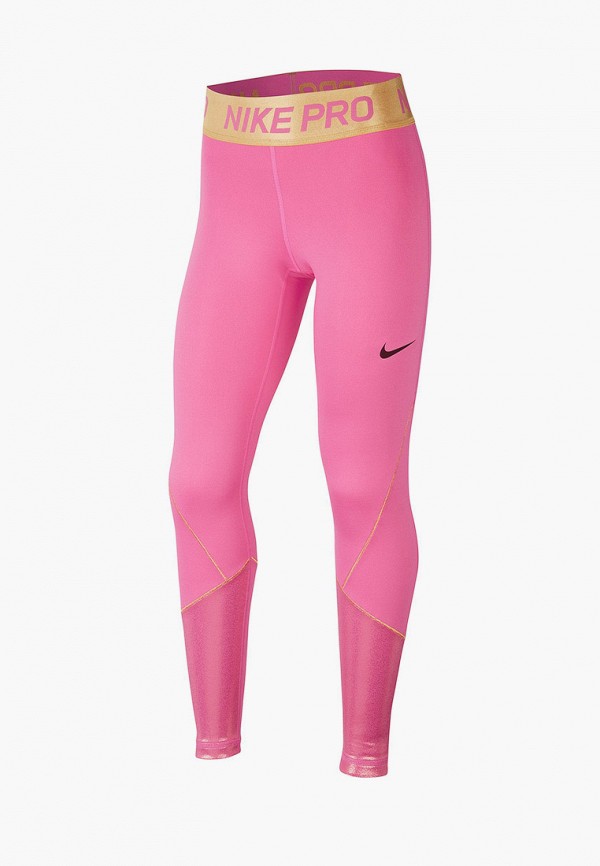 

Тайтсы Nike, Розовый, G NP WM TGHT SS