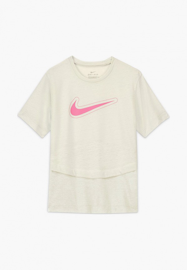 

Футболка спортивная Nike, Бежевый, G NK DRY TROPHY SS TOP