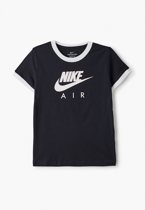 

Футболка Nike, Черный, G NSW TEE RINGER NIKE AIR
