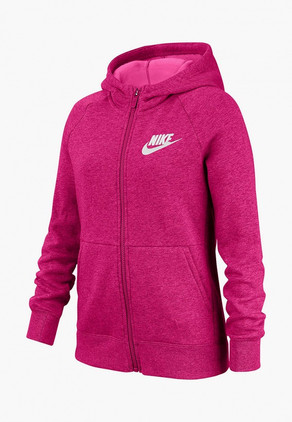 

Толстовка Nike, Розовый, G NSW PE FULL ZIP