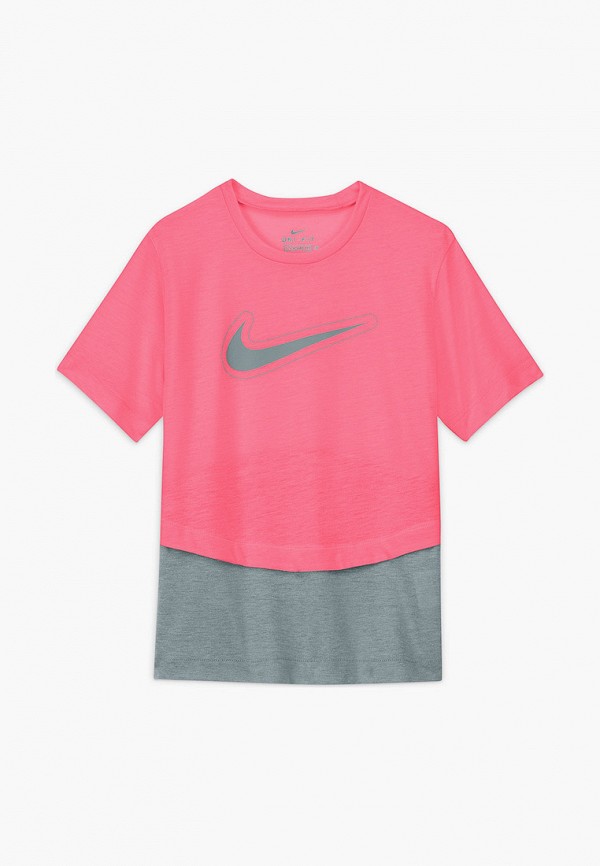 

Футболка спортивная Nike, Розовый, G NK DRY TROPHY SS TOP