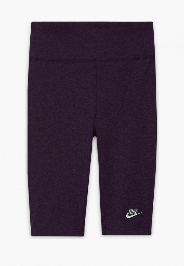 

Шорты спортивные Nike, Фиолетовый, G NSW BIKE 9 IN SHORT