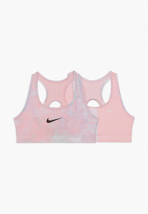 

Топ спортивный Nike, Розовый, G NK SWOOSH AOP REV BRA