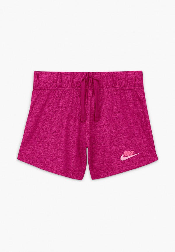 

Шорты спортивные Nike, Розовый, G NSW 4IN SHORT JERSEY