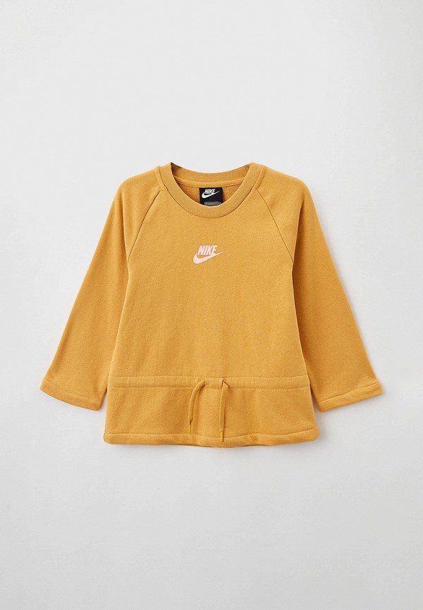 

Свитшот Nike, Коричневый, G NSW FT 3QT SLV TOP