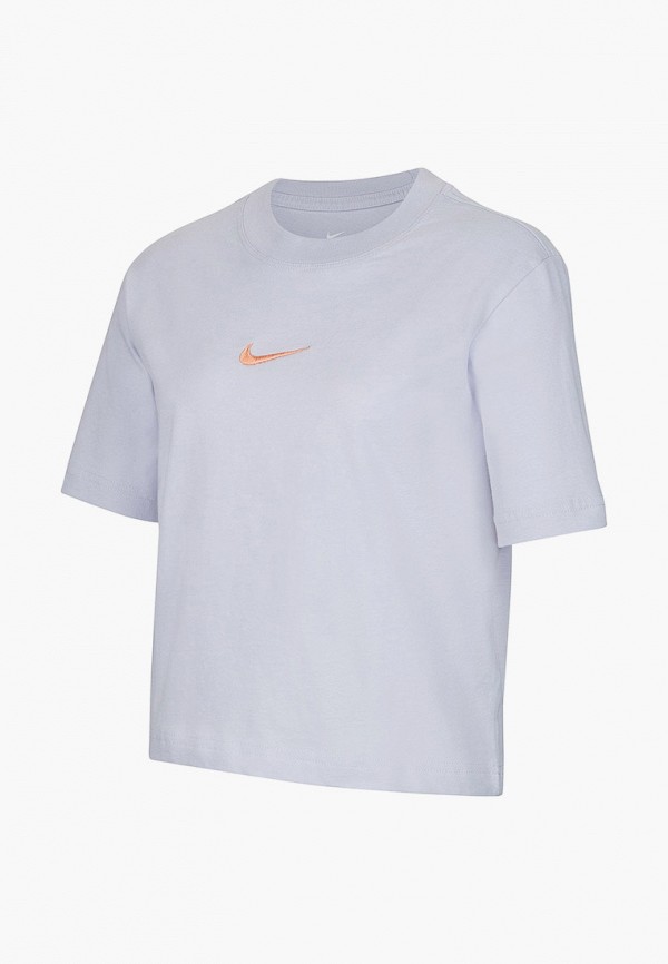 

Футболка Nike, Голубой, G NSW TEE ESSNTL SS BOXY