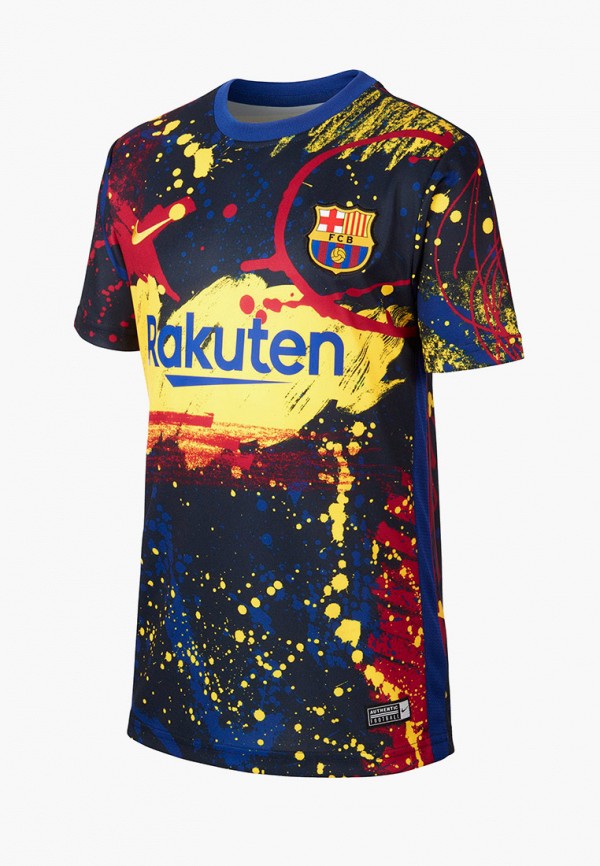 

Футболка спортивная Nike, Разноцветный, FCB Y NK DRY TOP SS PM