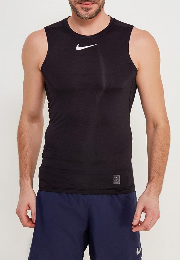 

Майка спортивная Nike, MEN'S PRO TOP, Черный