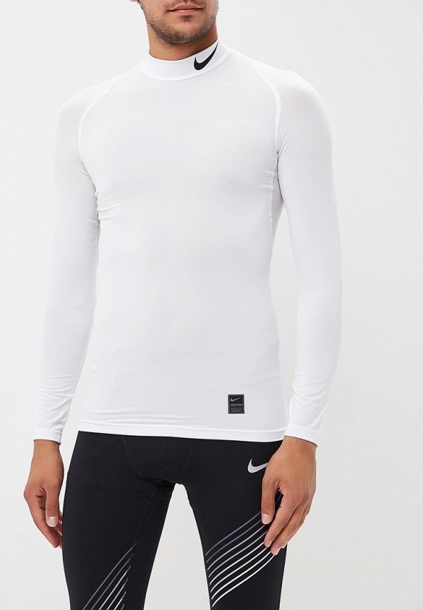 

Лонгслив спортивный Nike, MEN'S PRO TOP, Белый
