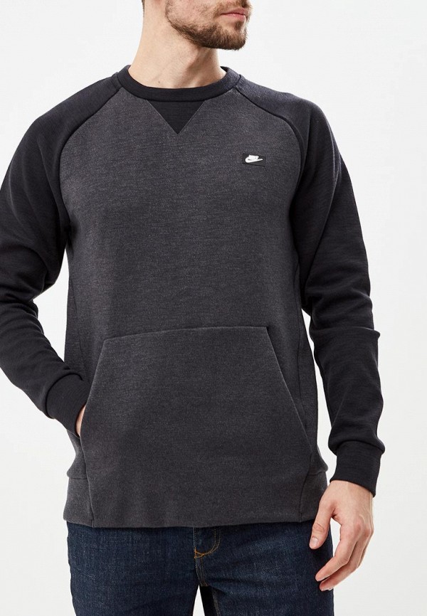 

Свитшот Nike, Серый, SPORTSWEAR OPTIC FLEECE MEN'S CREW
