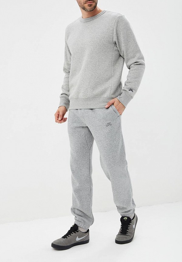 

Свитшот Nike, SB ICON MEN'S FLEECE TOP, Серый