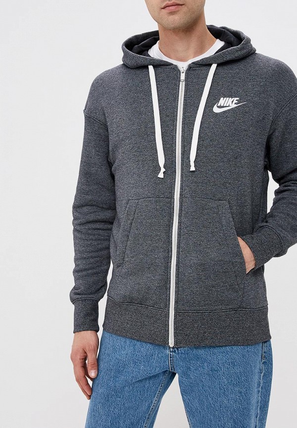 

Толстовка Nike, SPORTSWEAR HERITAGE MEN'S FULL-ZIP HOODIE, Серый