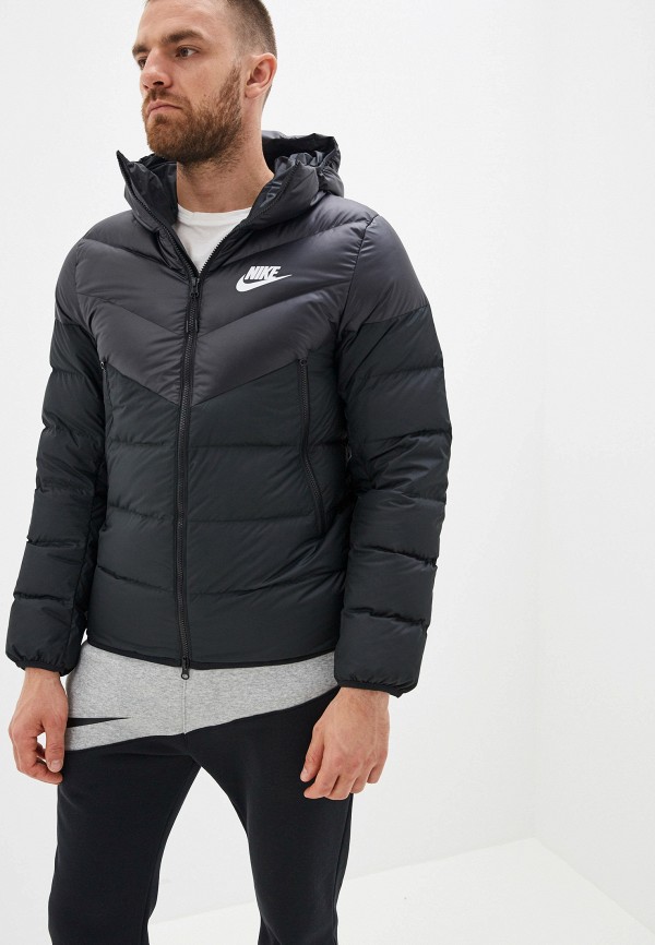 

Пуховик Nike, Черный, Sportswear Windrunner Down Fill Men's Hooded Jacket